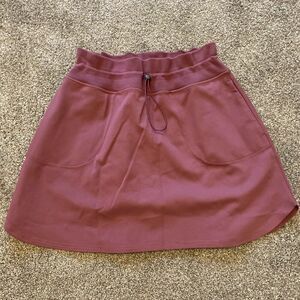 NWT Pink Lolë Active Wear Adjustable Tennis Skirt with Pockets Size Large
